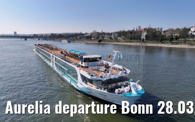 Aurelia departure Bonn 28.03.2025