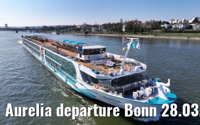 Aurelia departure Bonn 28.03.2025