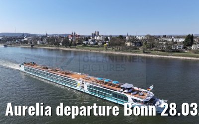 Aurelia departure Bonn 28.03.2025