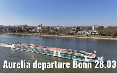 Aurelia departure Bonn 28.03.2025