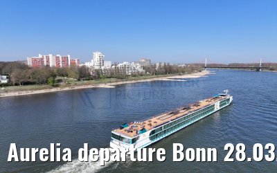 Aurelia departure Bonn 28.03.2025