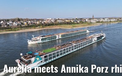 Aurelia meets Annika Porz rhine 28.03.2025