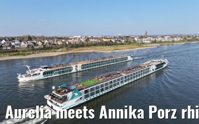Aurelia meets Annika Porz rhine 28.03.2025