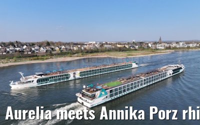Aurelia meets Annika Porz rhine 28.03.2025