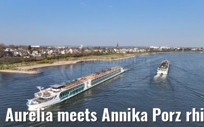 Aurelia meets Annika Porz rhine 28.03.2025