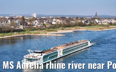 MS Aurelia rhine river near Porz 28.03.2025