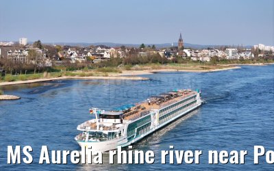 MS Aurelia rhine river near Porz 28.03.2025