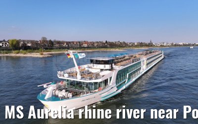 MS Aurelia rhine river near Porz 28.03.2025