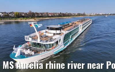 MS Aurelia rhine river near Porz 28.03.2025