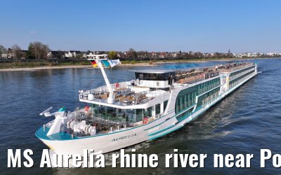 MS Aurelia rhine river near Porz 28.03.2025