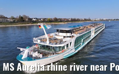 MS Aurelia rhine river near Porz 28.03.2025