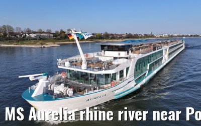MS Aurelia rhine river near Porz 28.03.2025