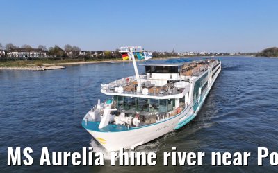 MS Aurelia rhine river near Porz 28.03.2025