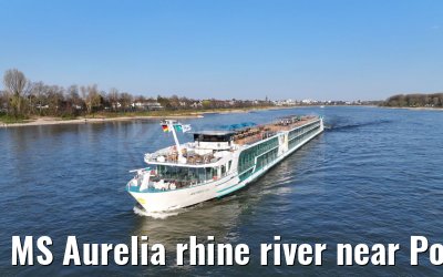 MS Aurelia rhine river near Porz 28.03.2025
