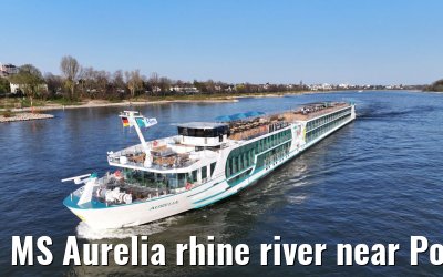 MS Aurelia rhine river near Porz 28.03.2025