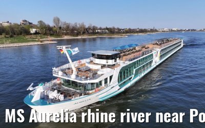 MS Aurelia rhine river near Porz 28.03.2025