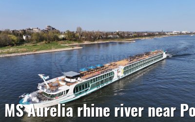 MS Aurelia rhine river near Porz 28.03.2025