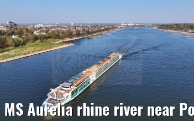 MS Aurelia rhine river near Porz 28.03.2025
