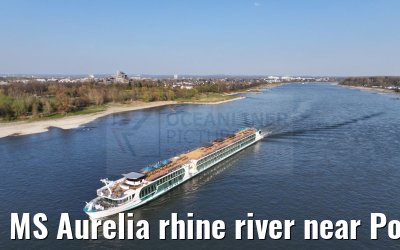 MS Aurelia rhine river near Porz 28.03.2025