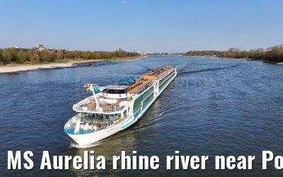 MS Aurelia rhine river near Porz 28.03.2025