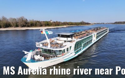 MS Aurelia rhine river near Porz 28.03.2025