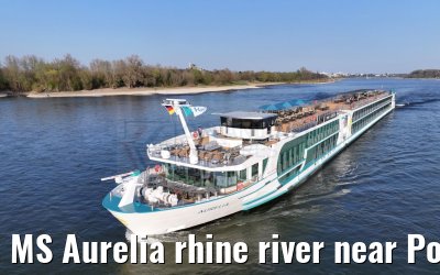MS Aurelia rhine river near Porz 28.03.2025