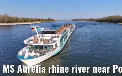 MS Aurelia rhine river near Porz 28.03.2025