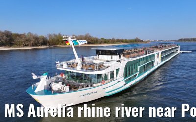 MS Aurelia rhine river near Porz 28.03.2025