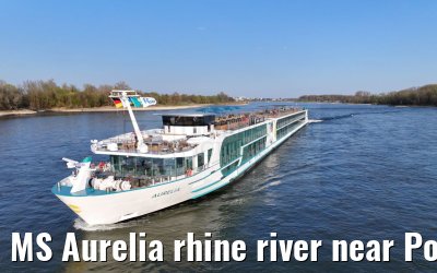 MS Aurelia rhine river near Porz 28.03.2025