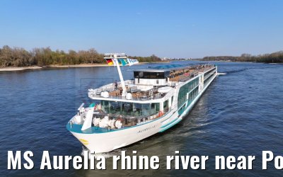 MS Aurelia rhine river near Porz 28.03.2025