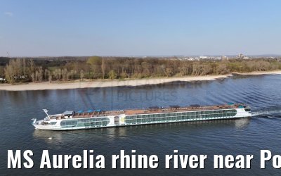 MS Aurelia rhine river near Porz 28.03.2025