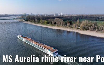 MS Aurelia rhine river near Porz 28.03.2025