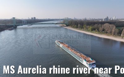 MS Aurelia rhine river near Porz 28.03.2025