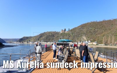 MS Aurelia sundeck impressions Rhine valley 27.03.2025