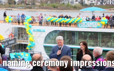 naming ceremony impressions MS Aurelia