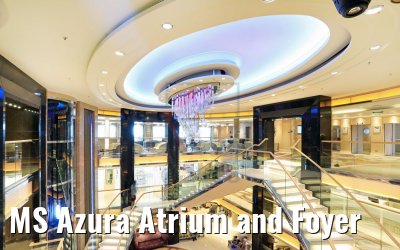 MS Azura Atrium and Foyer