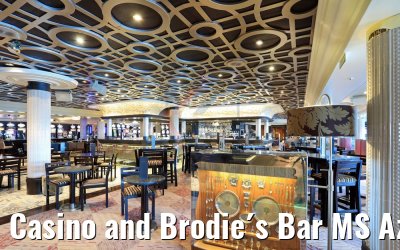 Casino and Brodie´s Bar MS Azura