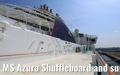 MS Azura Shuffleboard and sundeck 