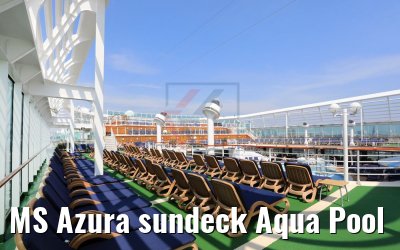 MS Azura sundeck Aqua Pool
