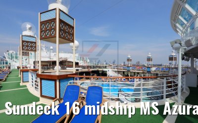 Sundeck 16 midship MS Azura