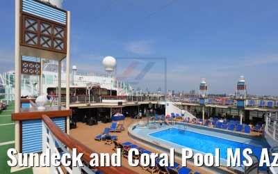Sundeck and Coral Pool MS Azura
