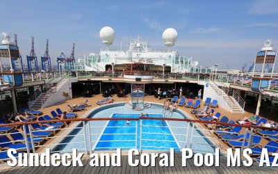 Sundeck and Coral Pool MS Azura