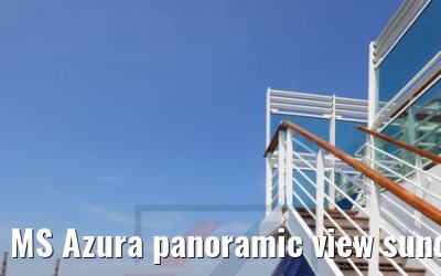 MS Azura panoramic view sundecks 18-19