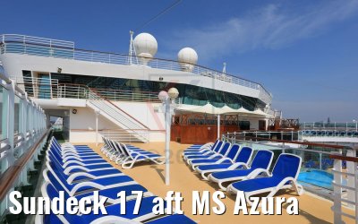 Sundeck 17 aft MS Azura