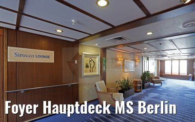Foyer Hauptdeck MS Berlin