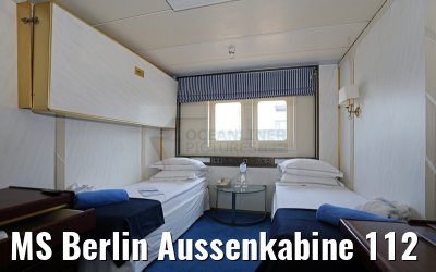 MS Berlin Aussenkabine 112