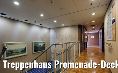 Treppenhaus Promenade-Deck MS Berlin vorne