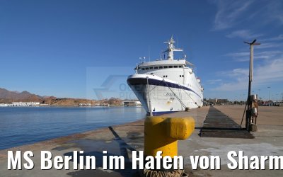 MS Berlin im Hafen von Sharm El Sheikh