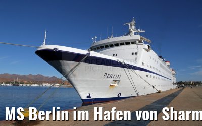 MS Berlin im Hafen von Sharm El Sheikh