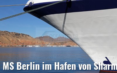 MS Berlin im Hafen von Sharm El Sheikh